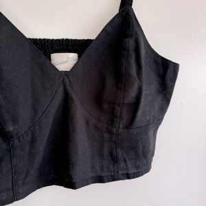 Women's Slim Fit Tank Top Black